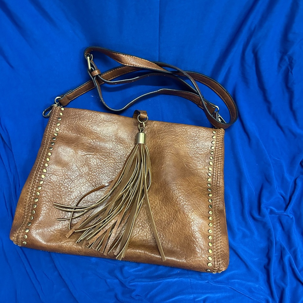 Jen & Co Tan Crossbody Bag